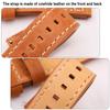 Pasek do zegarka Paski do zegarka ze skóry naturalnej Miękki pasek do zegarka ze skóry bydlęcej z szybkim zapięciem Kobiety Mężczyźni 18mm 20mm 22mm 24mm Pasek na nadgarstek Prezent