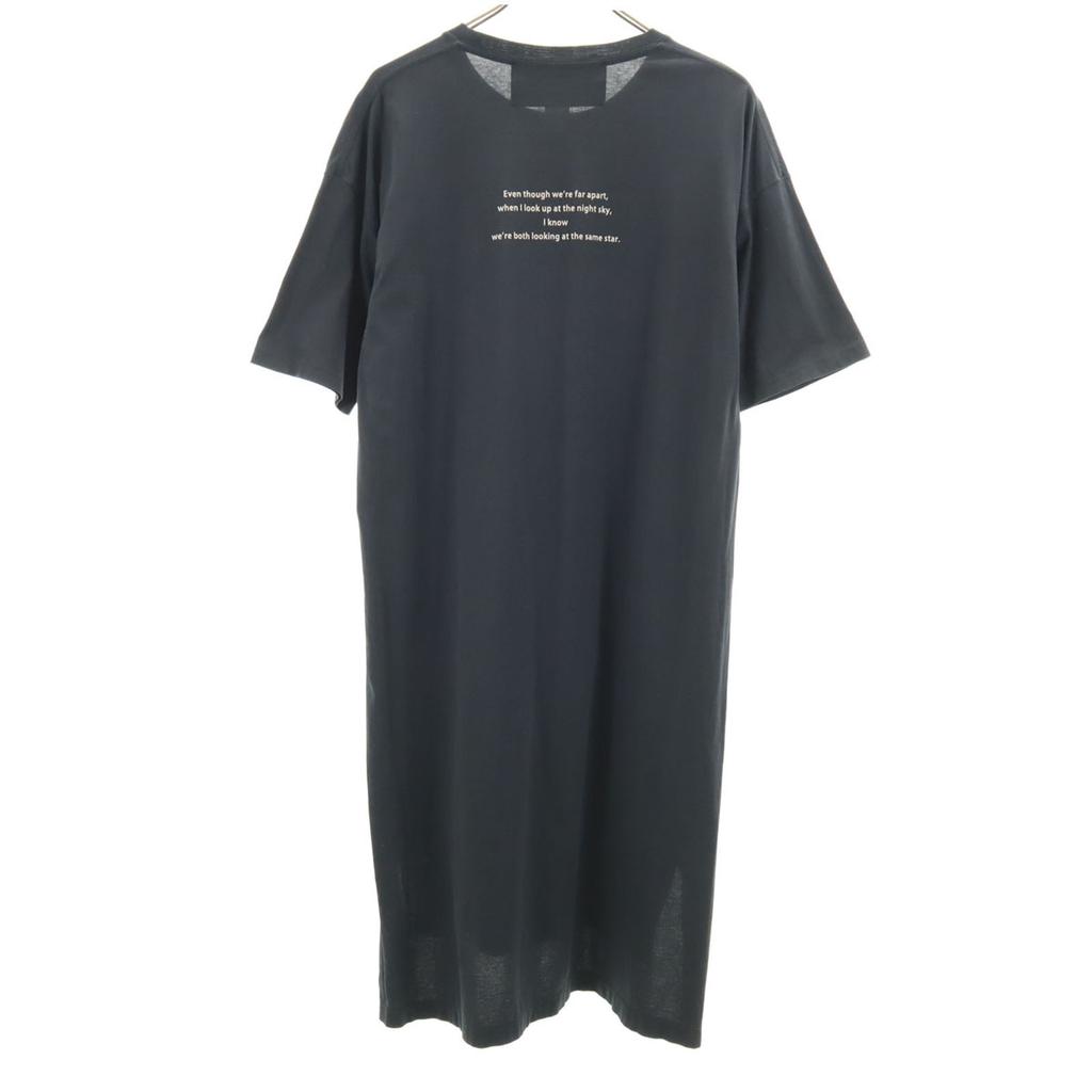 TICCA Made In Japan Five-quarter Sleeve Long Dress F Black Women Used