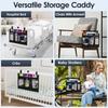 Bedside Caddy Storage Organizer, Hanging Storage Bag Pocket for Bunk/Hospital Beds,College Dorm Organizer for Remotes Phone,College Dorm,Camp,Baby