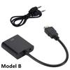 1080P HDMI Adapter Display Port HDMI to VGA Adapter Cable Male to Female Converter For PC Computer Laptop HDTV Monitor Projector