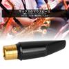 Tenor saxophone mouthpiece, ABS and metal construction, rich tone, detachable design, easy to play, accurate intonation and pitch, suitable for