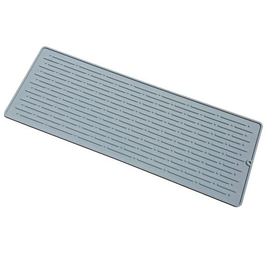 Tapis égouttoir à Vaisselle En Silicone - 40x30 Cm - Antidérapant, Résistant à La Chaleur (230°C) - Lavable Au Lave-vaisselle