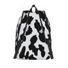 Chic Snow Leopard Print Backpack for Men Women Cool Student Hiking Travel Daypack  Laptop Canvas Bags Outdoor