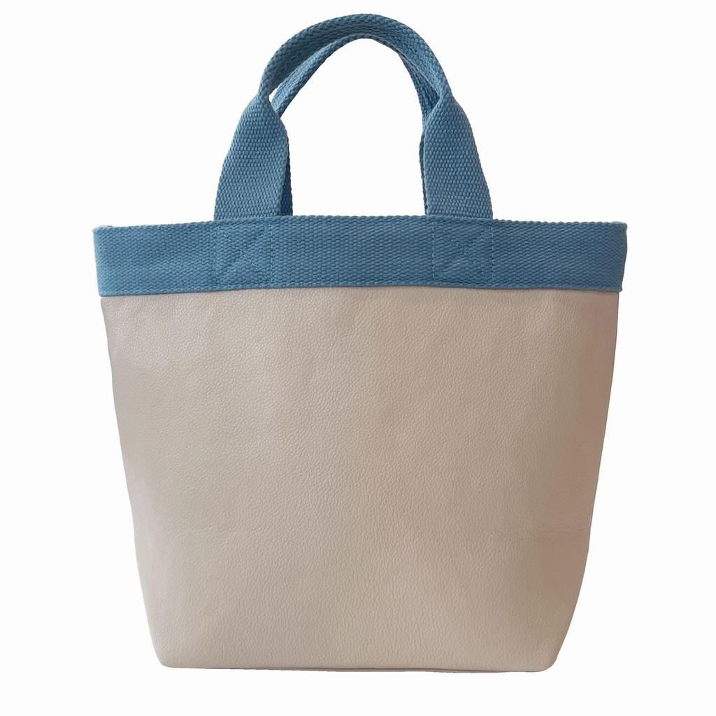 1109 Small Synthetic Leather Tote Bag EU Deli [Rootote] Clore-B (02 Beige)