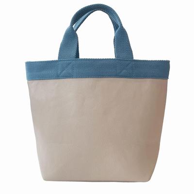 1109 Small Synthetic Leather Tote Bag EU Deli [Rootote] Clore-B (02 Beige)