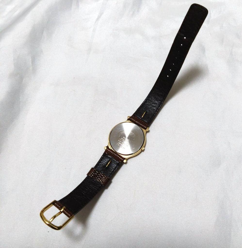 [USED] Extremely rare SEIKO 3P diamond watch with alternate dial and strap. Genuine battery.