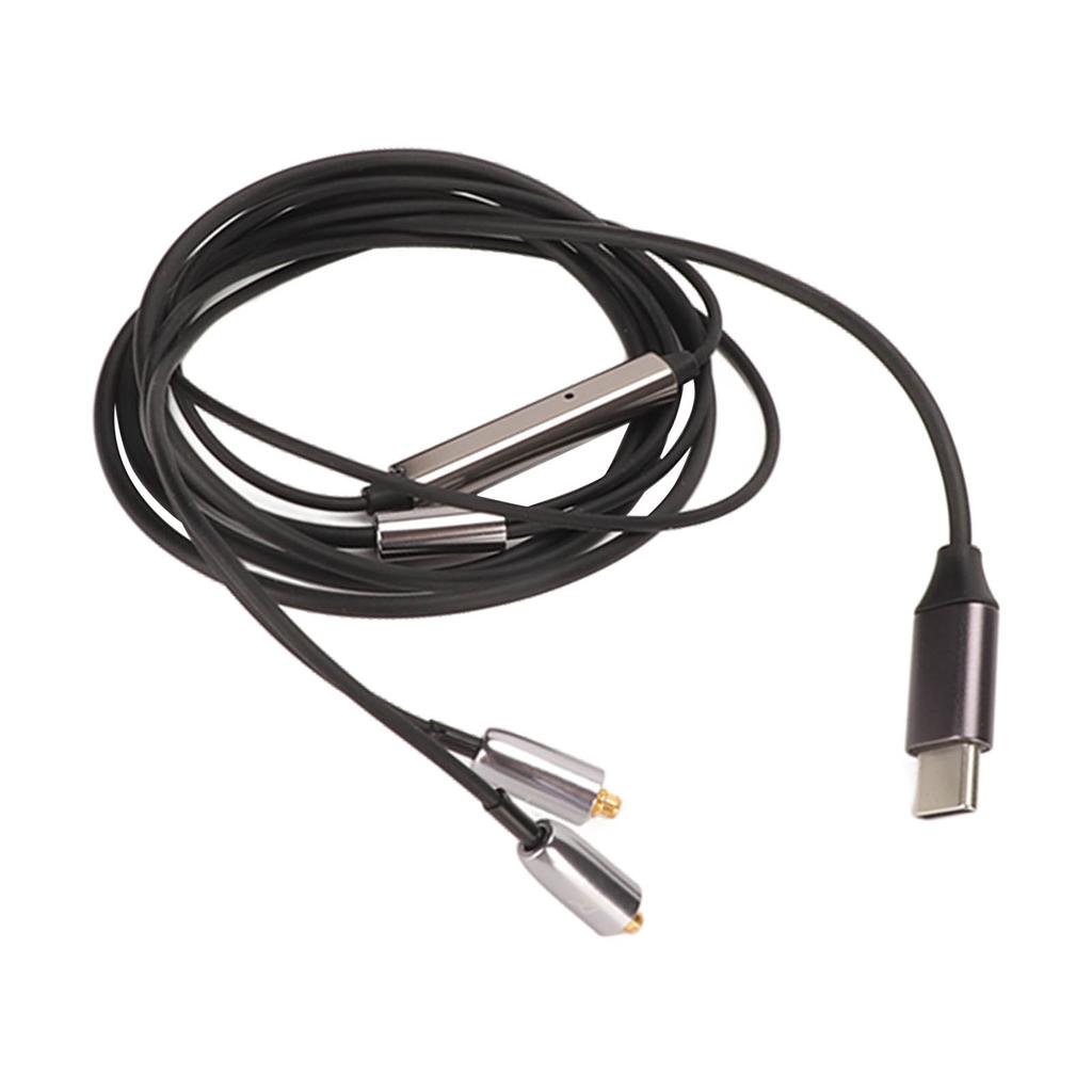 Type C To MMCX Headphone Cable Professional Oxygen Free Copper Earphone Cable Replacement for SE215 315 535 846