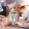 14cm My Cat is a Kawaii girl Kinako sitting posture Action Figure cute cat Girls Figure Model Doll Collection Toys Gifts