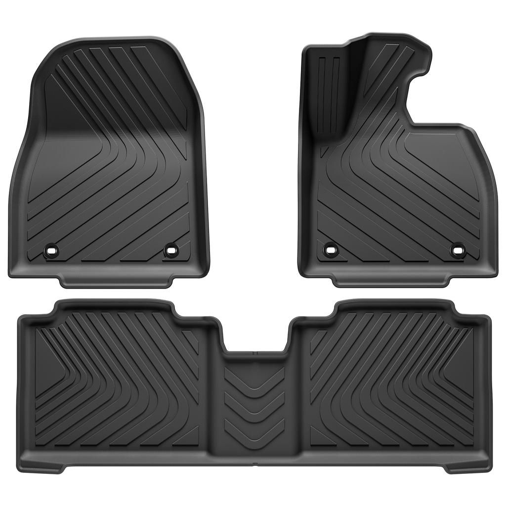 For Lexus RZ 2025 2025 TPE 3D Car Floor Mats Cargo Liner Trunk Pad All Weather Waterproof Black