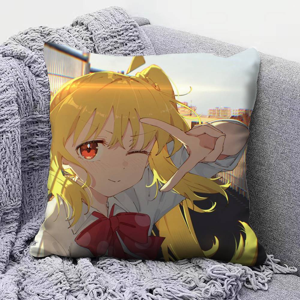 Nijika Ijichi Anime Girl Home Sofa Cushion Covers And Aecorative Custom Pillow Covers