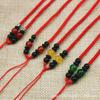 DIY Agate Jade Pendant Lanyard for Men & Women - Necklace Hanging Rope