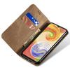 For Samsung Galaxy S24 FE Case Wallet Flip Leather Phone Cover Jeans Cloth Texture