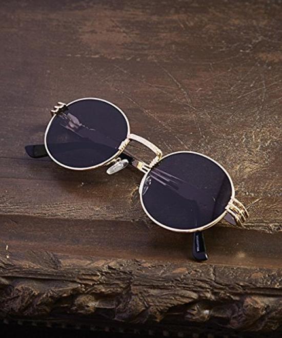 Unrelaxing Vintage Sunglasses Vintage Glasses FREE Black (Unrelaxing) ME-76 ME-76_BK01F001