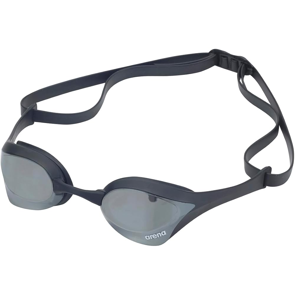 Arena Cobra Ultra Swimming Goggles Unisex Free Size Mirrored Finish Competitive Racing Model AS5SGG02U