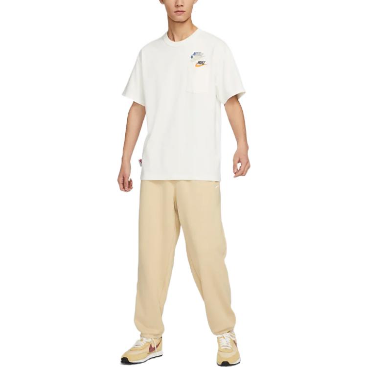 Nike Knitted Sweatpants Men's Team Gold Moderate Cuffed Pants FB2814-783