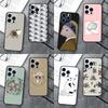 Cottagecore Opossums Case For iPhone 16 15 13 12 Mini 11 14 Pro Max XS Max X XR Plus Soft Phone Cover