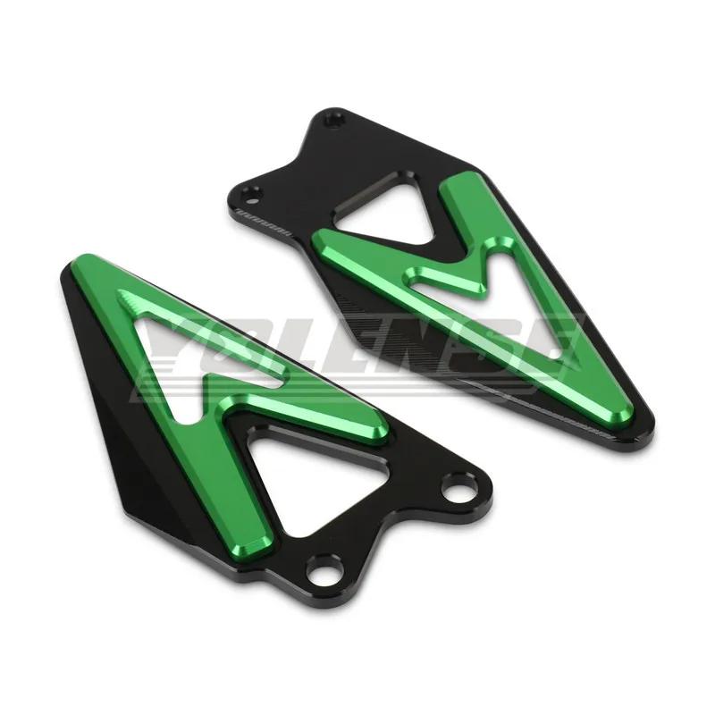 For ZX-6R ZX6R 2019 2020 2021 2022 2023 2024 2025 Motorcycle Footrest Heel Guard Cove Rearsets Foot Rest Peg Protector