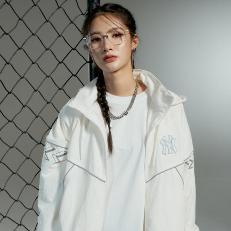 New MLB New York Yankees Jackets Unisex Ivory White 3AWJS0114-50IVS