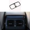 For Honda CR-V Black Steel Cover Trim Rear Armrest AC Air Outlet Vent 2012-2016