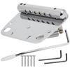 Silver Guitar Bridge System Metal Electric Guitar Tremolo Bridge  Electric Guitar
