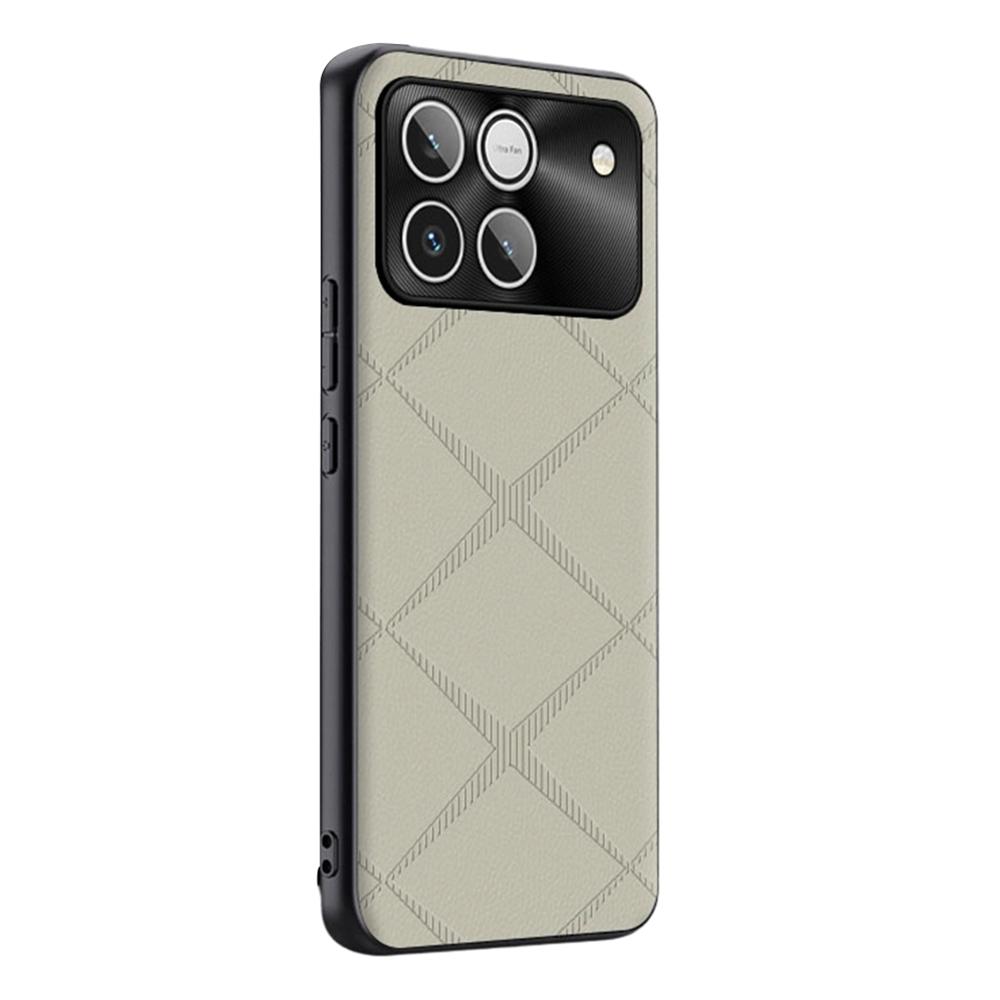 Phone Case For Honor Win 5G / Win RT 5G X-Patterned TPU PU Leather PC Anti-Drop Phone Cover