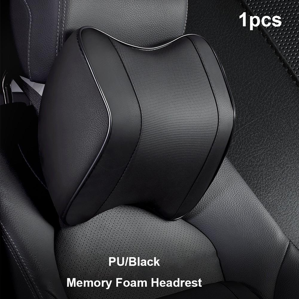 Noble Auto Rest Kopf Unterstützung Kissen Hals Kopfstütze Kissen Auto Atmungsaktive Memory Foam Langsam Rebound Guard Auto Lenden Kissen