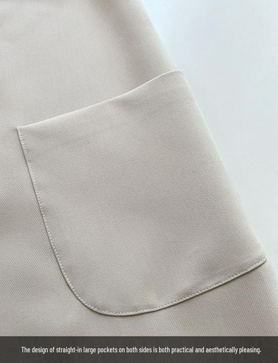 LUXI Commuter Sleeveless Vest Dress - Women's Loose Fit with Round Neck and Drape Straight Skirt, Style 3622.