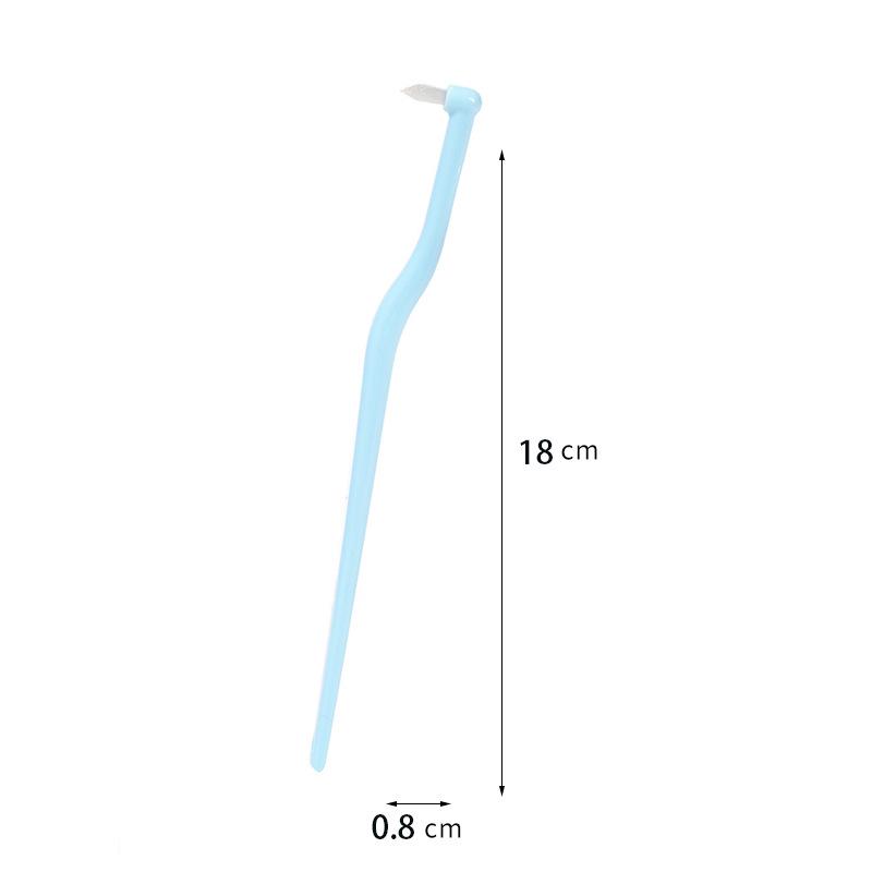 Round Head Pet Toothbrush with Soft Bristles for Cats and Dogs