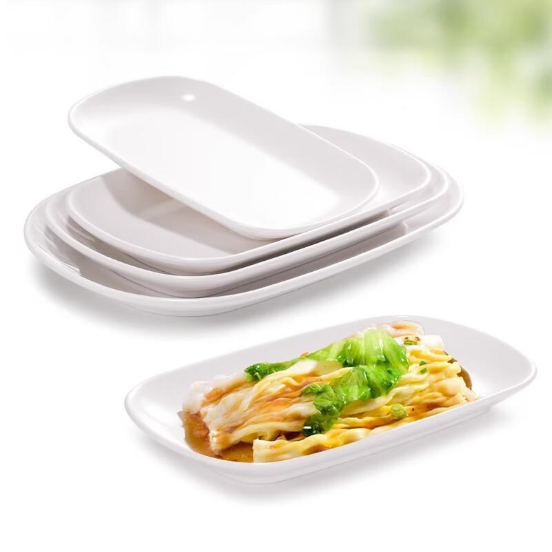 AVADEN Melamine Rectangular Steamed Rice Roll Plate
