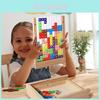 Wooden Tetris Puzzle Game For Kids With Logic Training And Educational Benefits