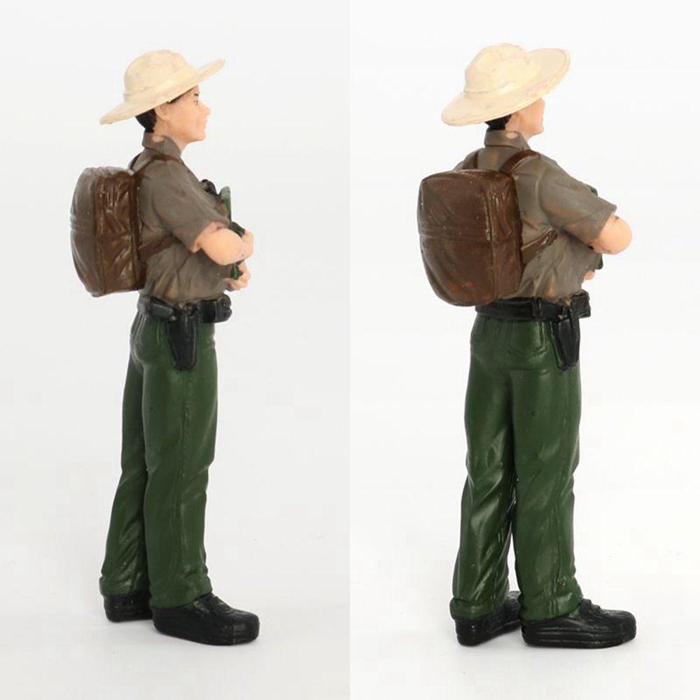 High Quality Collection  Garden Decoration Simulation Farmer Farm Staff People Figurines Model Miniature Figure