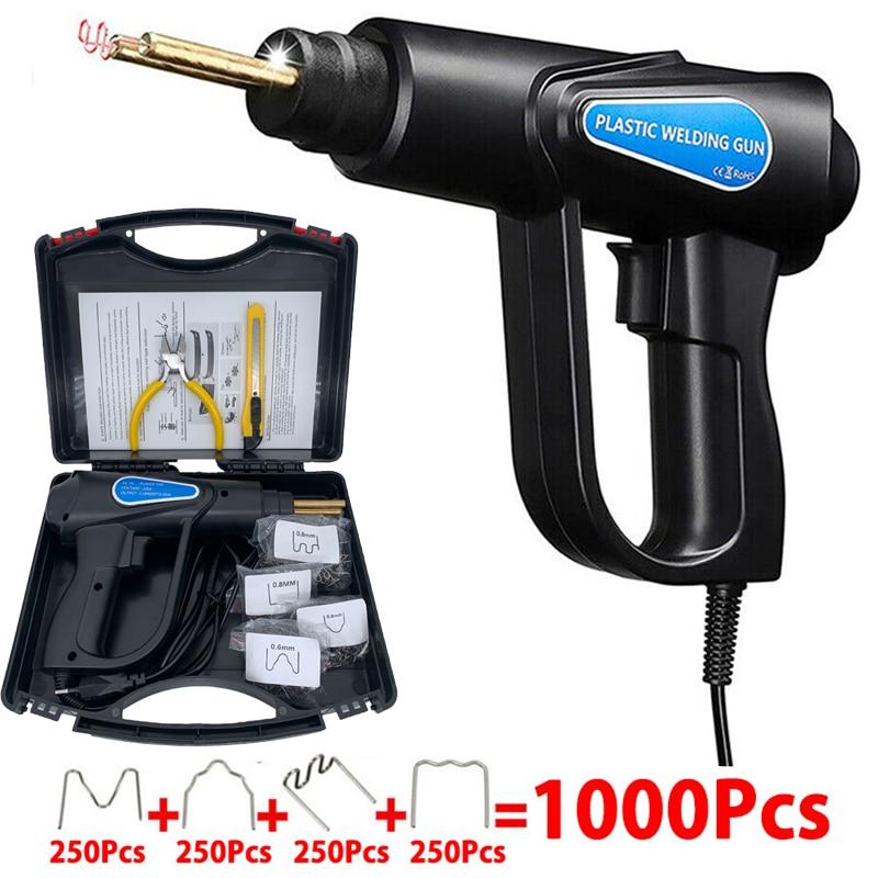 Plastic Welding Machine with Nail Gun for Automobile Bumper Repair and Plastic Crack Melt Welding Tool