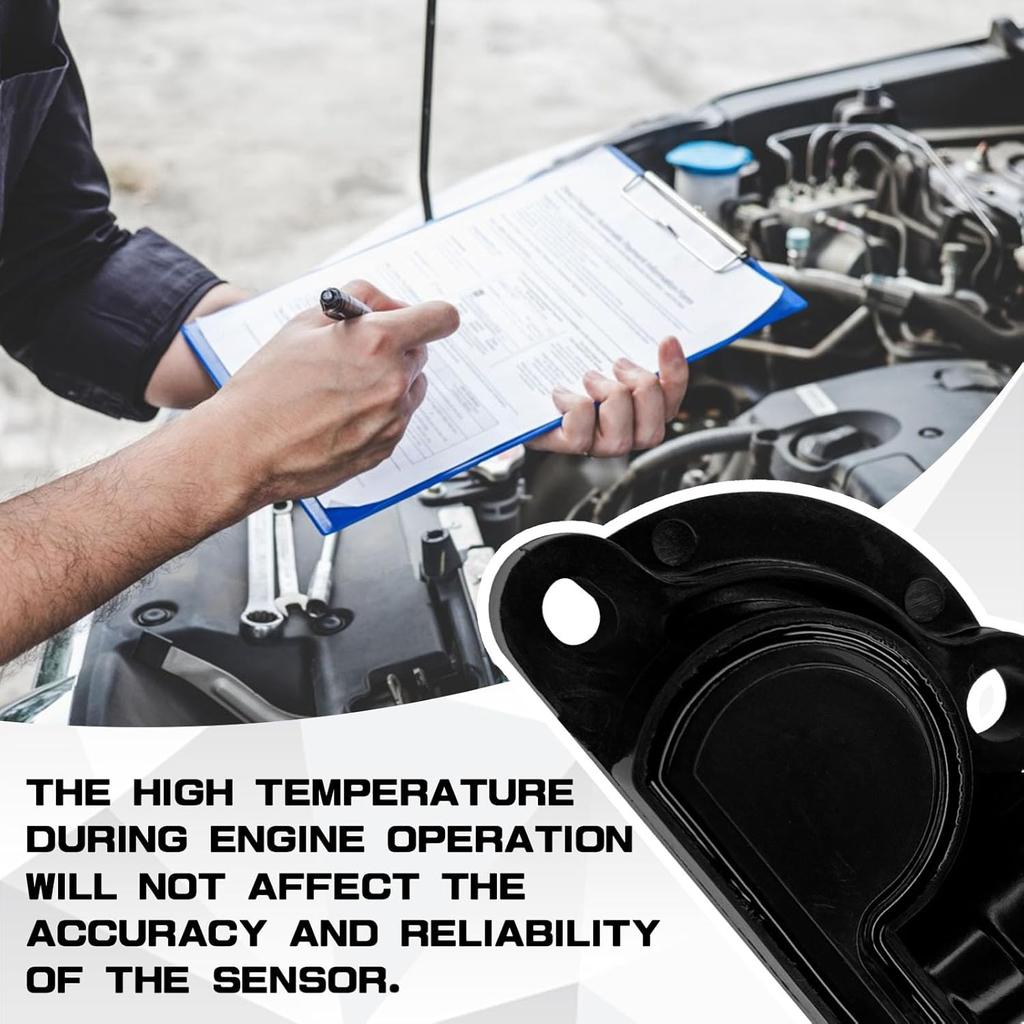 Car Throttle Position Sensor, TPS Accelerator Pedal Fuel Idle Air Control Valve Position Sensor, Replace OEM 17087400 17088026 17111815 Gas Engine