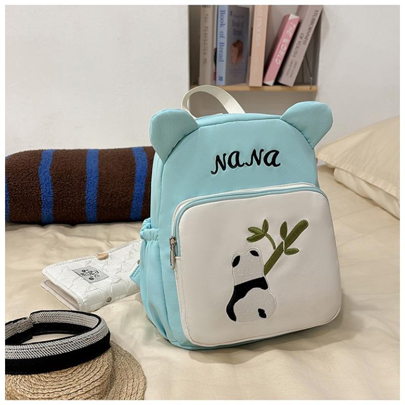 The new schoolbag is high-value, fresh, sweet and cute, red panda backpack, kindergarten level 1-3 large-capacity backpack.