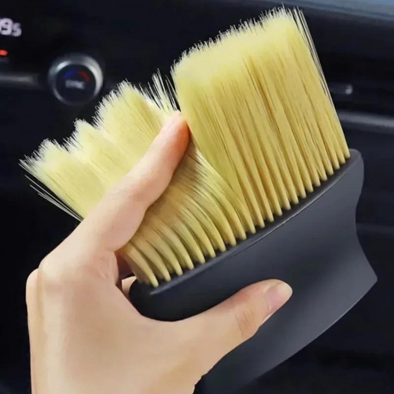 Car Interior Cleaning Brush Car Air Outlet Detail Crevice Dust Removal Brush Home Office Dust Cleaning Tools Auto Accessories