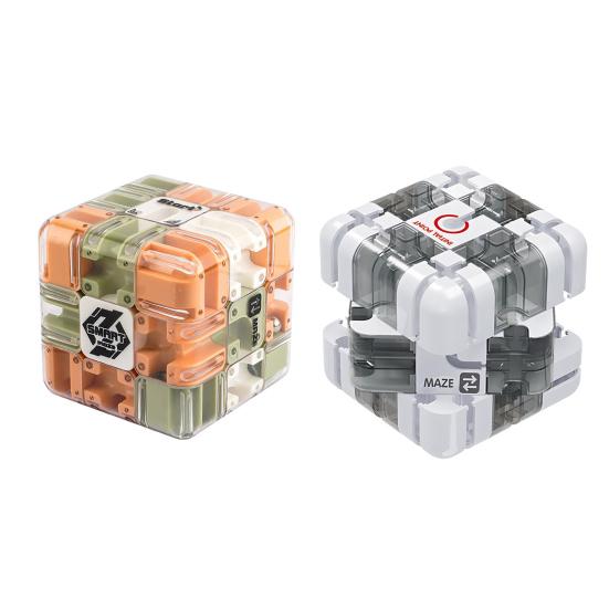 1/2Pcs 3D Puzzle Maze Cube Brain Teaser 3x3 Rolling Ball Maze