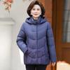 Women's Retro Chinese Style Hooded Down Jacket