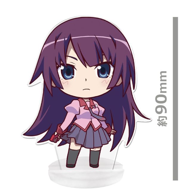 Monogatari Series Puni Colle Acrylic Figure (with stand) Senjougahara Hitagi