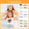 New Ocean Mermaid Fruit Paper Glasses For Children's Summer Party Decorations Colorful Printed Paper Eyewear Prop