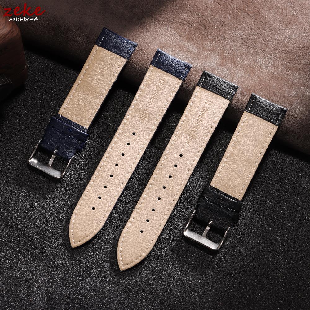 10/12/14/16/18/20/22mm Watch Band Genuine Leather Straps Watchbands Slim Women Men Accessories Pin Buckle Wrist Belt with Tool