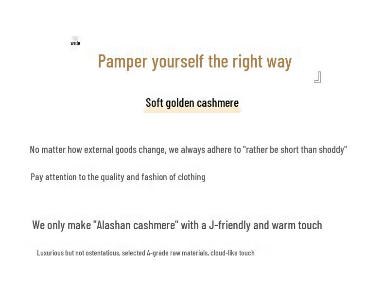 Fanzhen Women's High-Neck Cashmere Blend Sweater