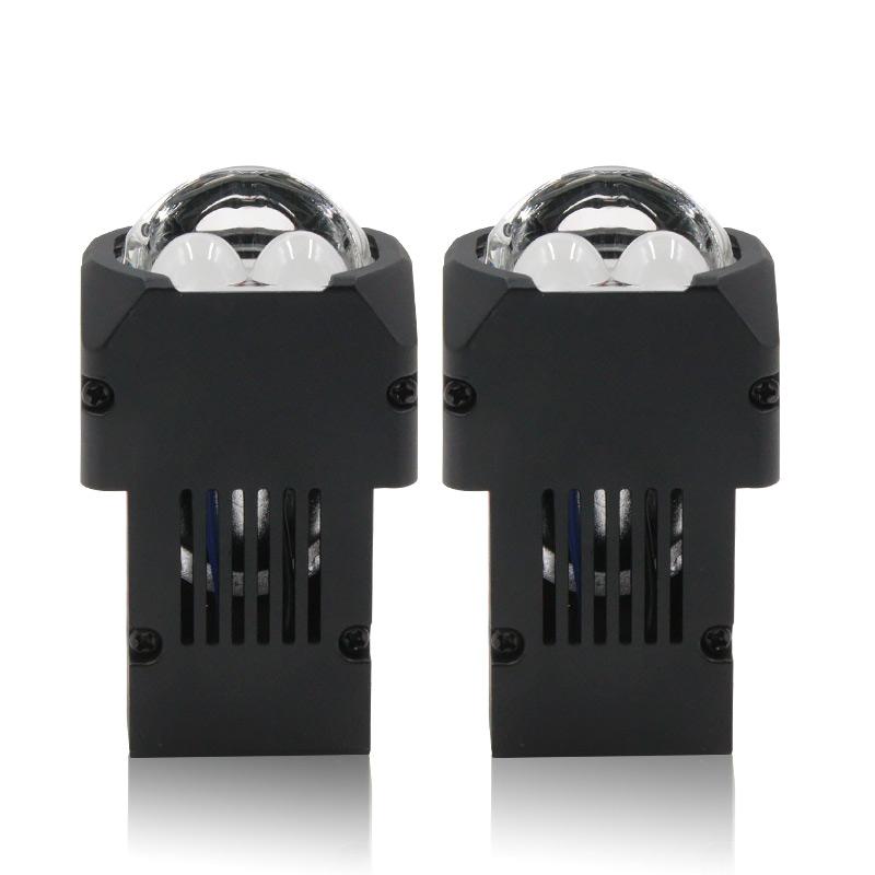 1.6inch Mini Matrix LED Lens Hyperboloid Projector Bi-led High Low Headlight Fog Light H4 H7 9005 9006 LED Lens Car Retrofit