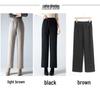 Autumn/Winter 2025 Women's Velvet Wide-Leg Pants: Loose, High-Waisted, Slimming, Professional Drape