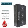 High-Power Multi-Port USB Charging Station with 15W Wireless and 30-Port Capability