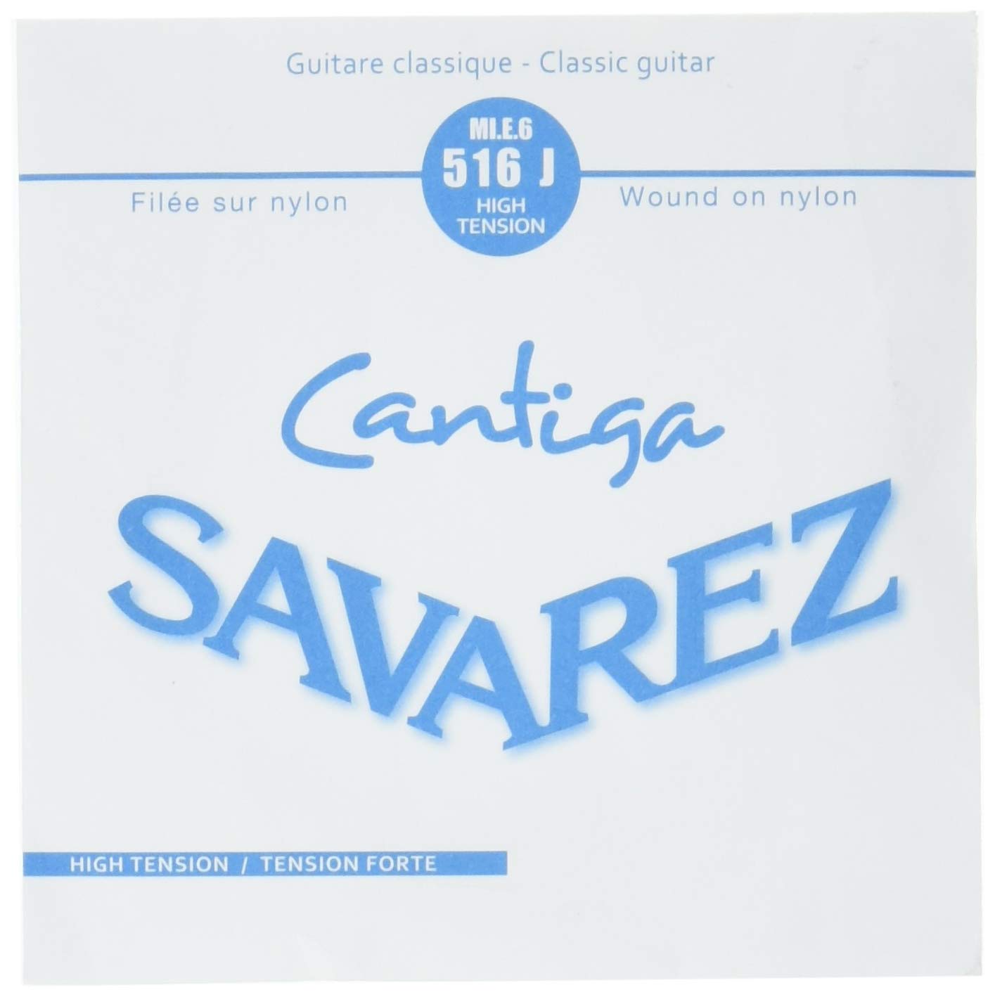 

SAVAREZ Classical Guitar Strings Cantiga High Tension 6 Strings 516J (6th)