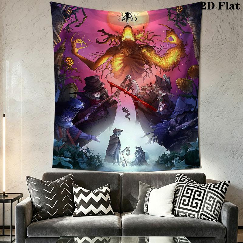 Game Wall Hanging Printed Fabric Blanket Decorative Tapestries for Bedroom Living Room Home Decor