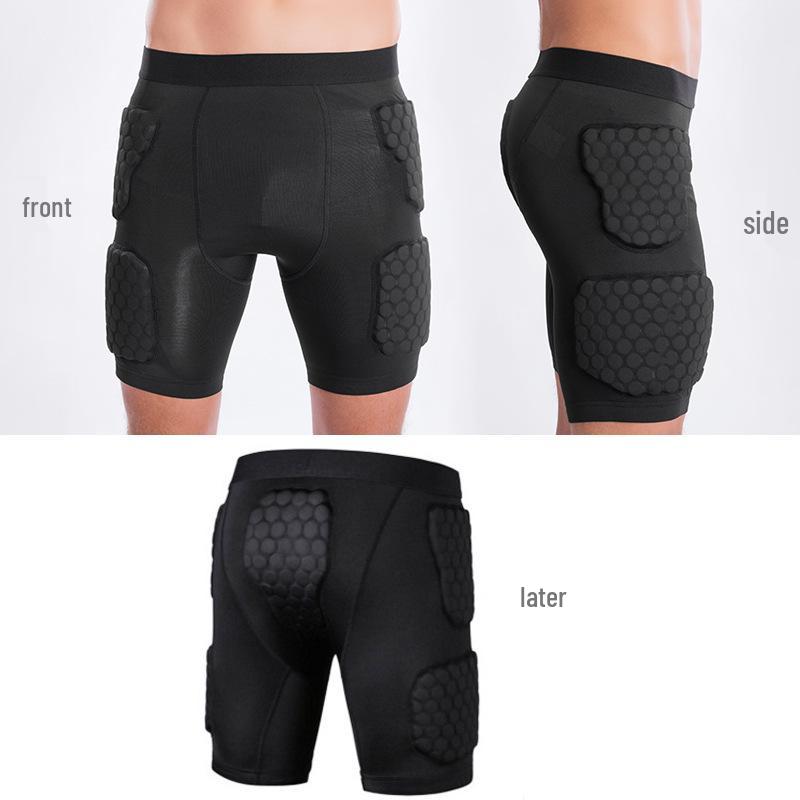 Honeycomb Compression Impact Shorts for Basketball & Football