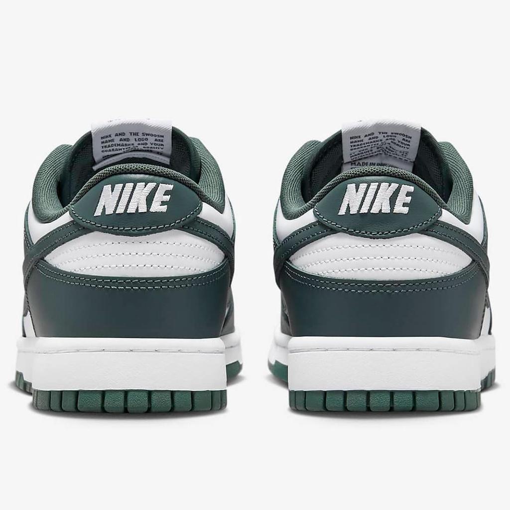 Nike Dunk Low Retro Green Size White/White/Vintage DV0833-111, 23.0cm
