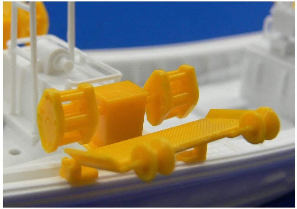 Aoshima Bunka Kyozaisha Rybářská loď Squid Rybářská Rybářská loď Plastikový model 1/64 No.03