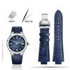 For MAURICE LACROIX AIKON Cowhide Men's Strap AI1018 Stainless Steel Metal Head Grain Crocodile Leather Bracelet 13MM Watch band